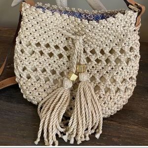Tory Burch Crochet Crossbody Purse